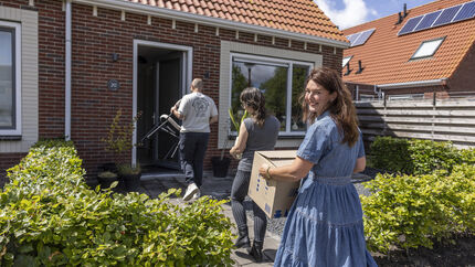 verhuizende mensen