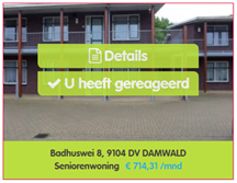 Woning detail gereageerd