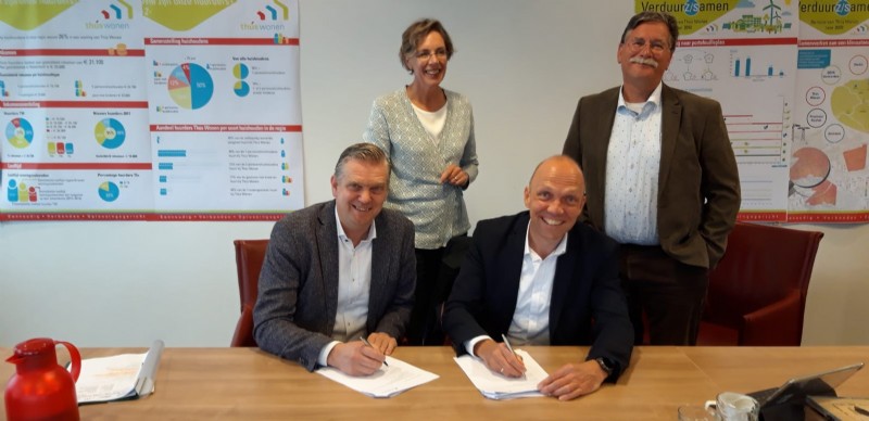 Ondertekening VoorzieningenWijzer corporaties en gemeenten