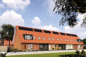 Nieuwbouw Meester Bruningstraat in Dokkum