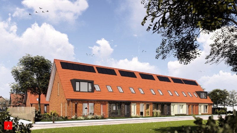 Nieuwbouw Meester Bruningstraat in Dokkum